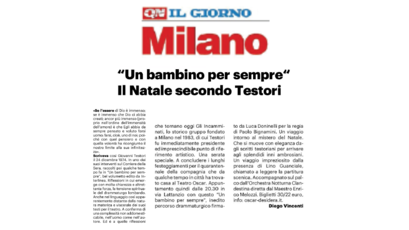 Un bambino per sempre