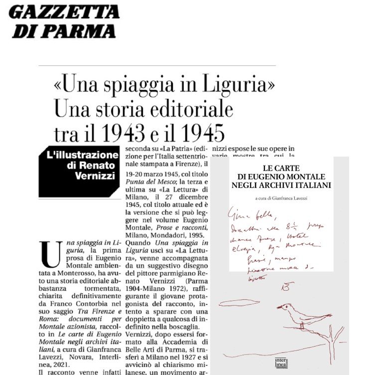 Le carte di Eugenio Montale negli archivi italiani