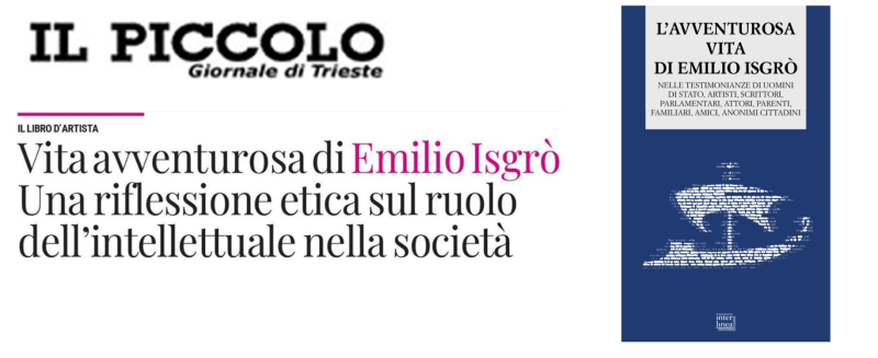 L’avventurosa vita di Emilio Isgrò